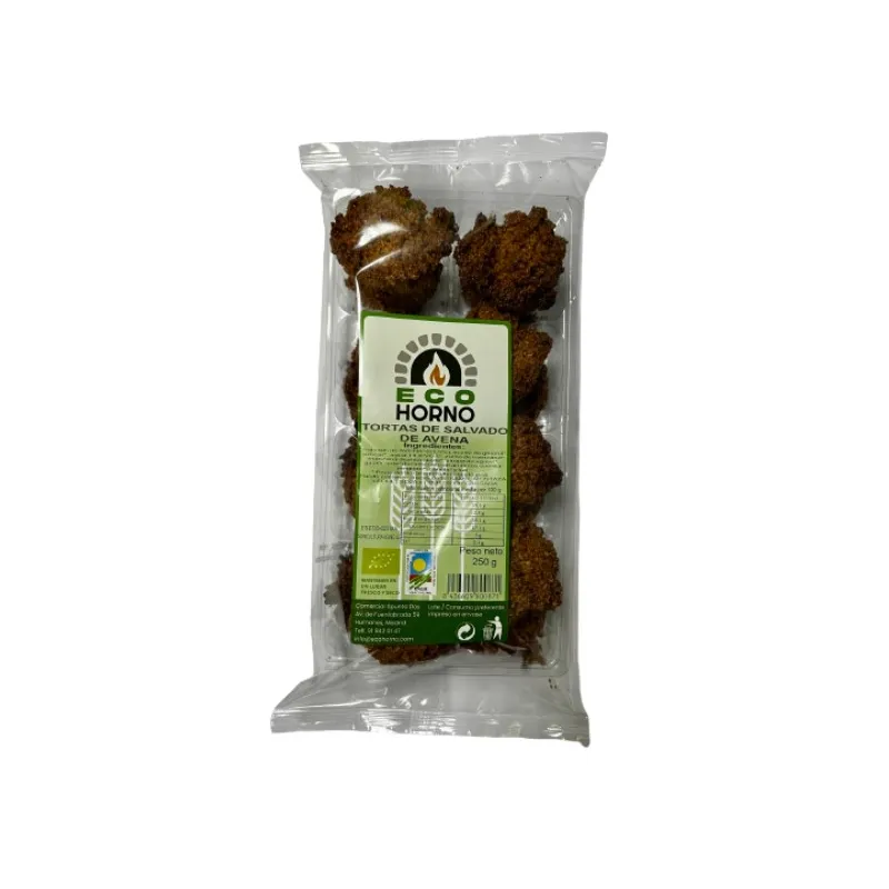 Bolachas de farelo de aveia - forno BIO 250 g, Eco Horno