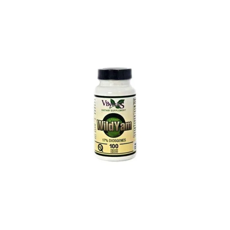 Wild yam 300 mg vbyotic 100 cápsulas, Vbyotics