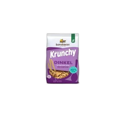 Krunchy spelt wheat muesli with less sugar 600 g, Barnhouse