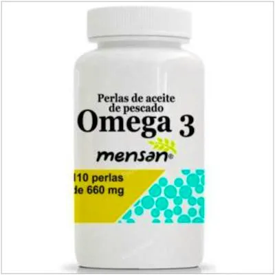 Omega 3 660 mg 110 perlas, Mensan