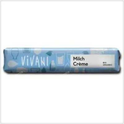 Barrinha de chocolate com creme de leite 18 un., Vivani