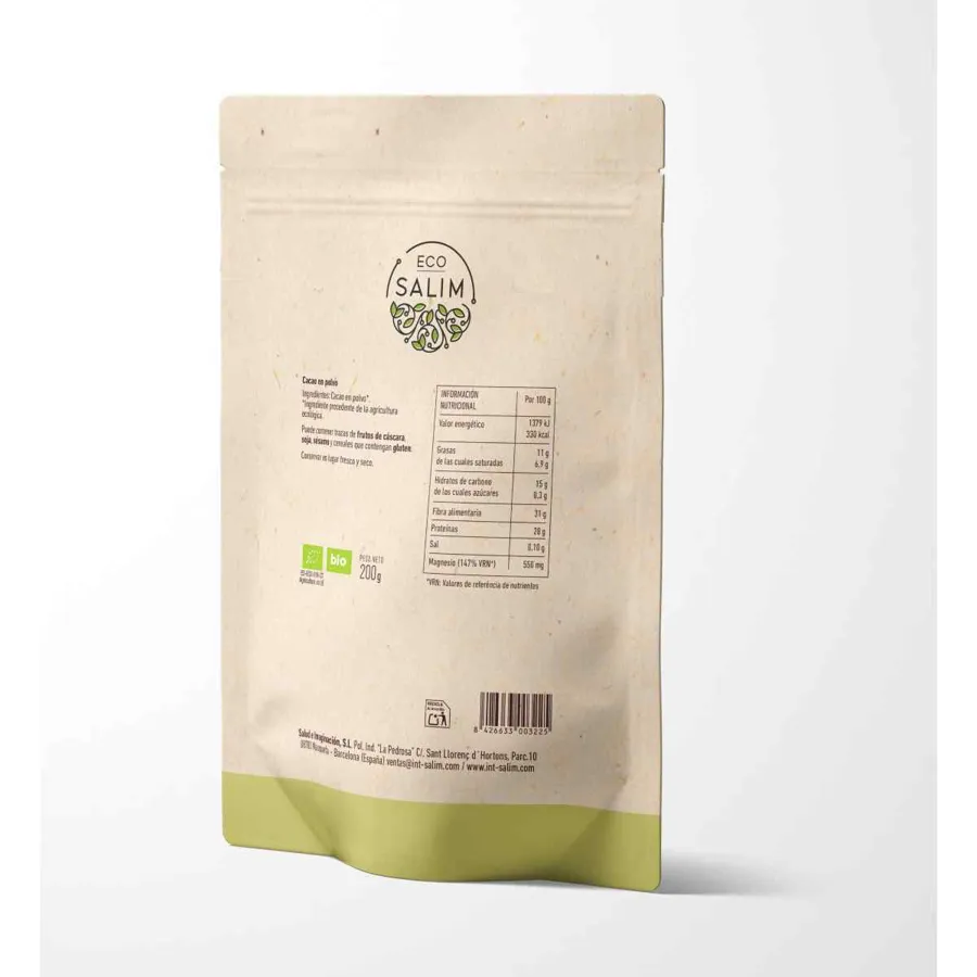 Té matcha cacao BIO, Ecosalim · imagen 2
