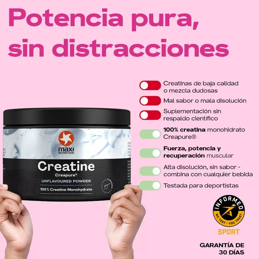 Creapure Creatine Monohydrate 250 g, Maxi Nutricion · imagen 5