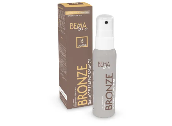 Be sun óleo bronzeador em spray BIO, Bema