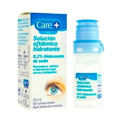 Solución oftalmica 10 ml, Care+
