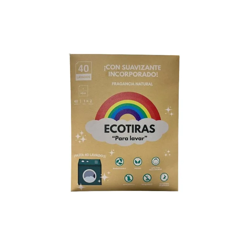 Para lavar con suavizante 40 lavados, Ecotiras