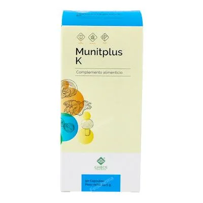 Munitplus K 90 cápsulas, Gheos