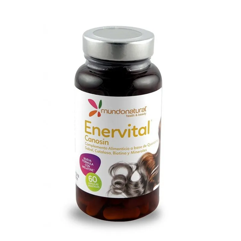 Enervital canosin mundonatural 60 cápsulas, Mundo Natural