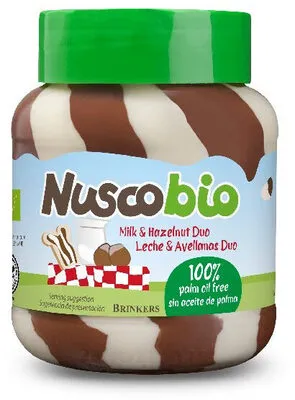Crema chocolate duo 400 g, Nuscobio