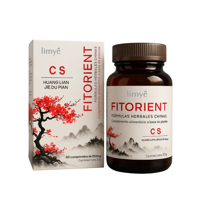 C. s. calor en sangre fitorient huan lian du pian 60 comprimidos, Lumen