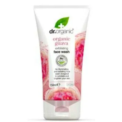Exfoliante facial guayaba 150 ml, Dr. Organic