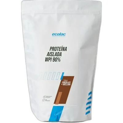 Prep. polvo base proteína choco-avellana WPI90 700 g, Ecolac