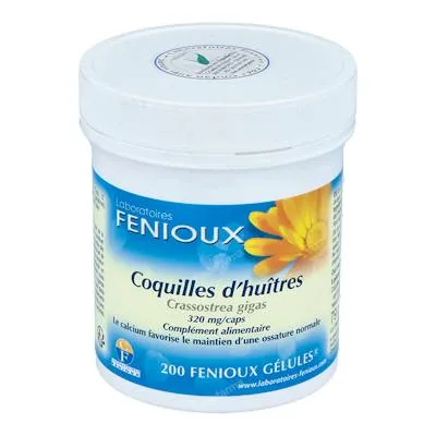 Concha de ostra 200 cápsulas, Fenioux