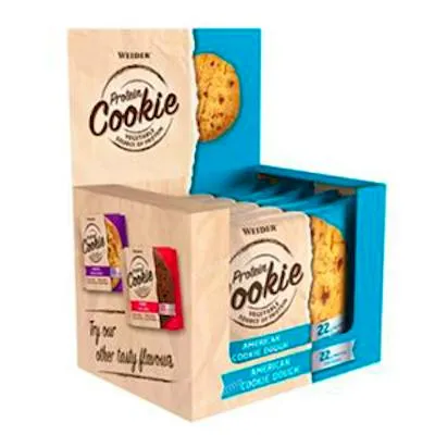 Protein cookie american cookie dough 12 x 90 g, Weider