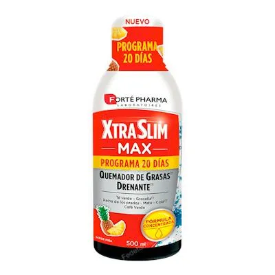 Xtraslim max sabor piña 500 ml, Forte Pharma