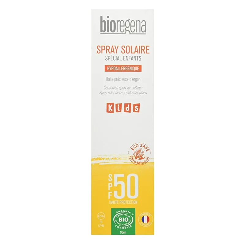 Spray solar niños spf 50 hipoalerg bioreg BIO 90 ml, Bioregena