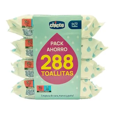 Tripack doekjes 4X72st, Chicco