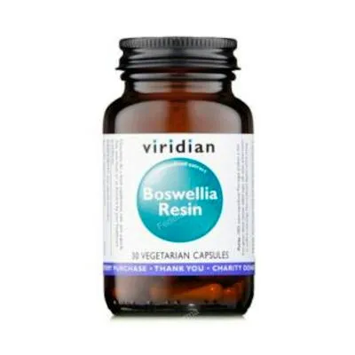 Boswelia resina extracto 30 cápsulas vegetales, Viridian