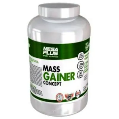 Mass gainer concept chocolate 1,5 kg, Mega Plus