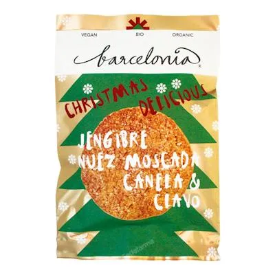 Biotobio coockies veganas navidad BIO 50 g, Barcelonia