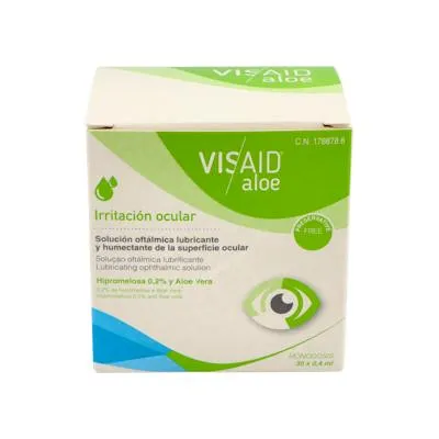 Aloe 0,2 % Augenreizung 30 Einzeldosen, Visaid