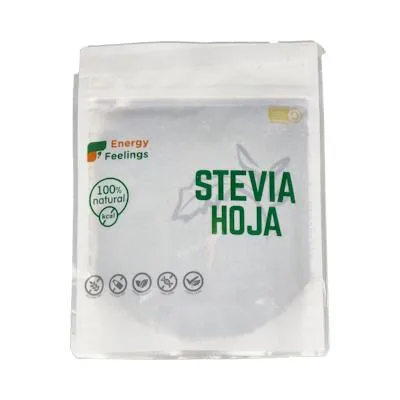 Estevia hoja triturada sin gluten 100 g, Energy Feelings