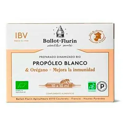 Dynamized preparation propolis & oregano 10 ampoules, Ballot-flurin