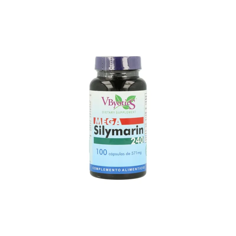 Mega silymarin 100 cápsulas, Vbyotics