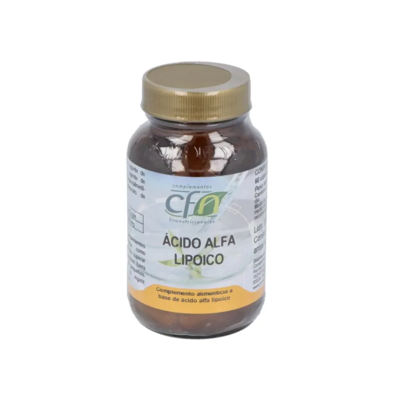Ácido alfa lipoico 200 mg 60 cápsulas, Cfn