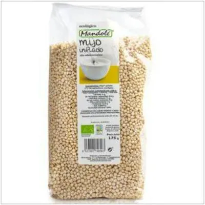 Mijo inflado BIO 175 g, Mandole