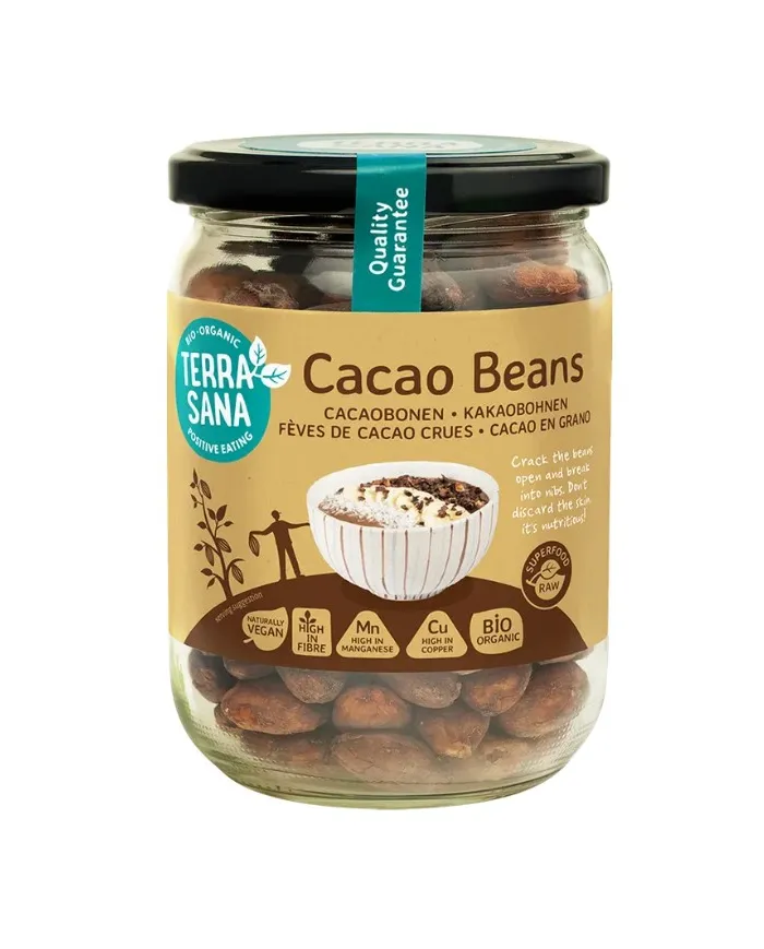 Cacaobonen 250 g, Terrasana