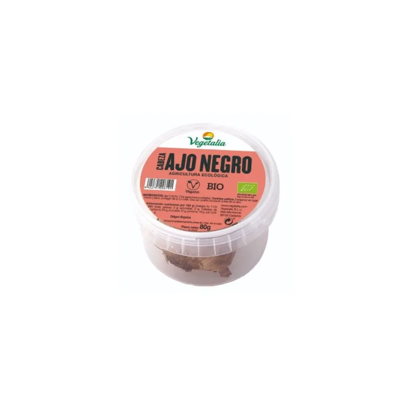Ajo negro fermentado BIO 2 uds., Vegetalia