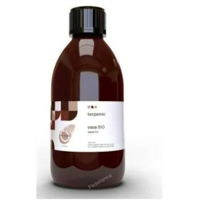 Organic virgin coconut vegetable oil 250 ml, Terpenic