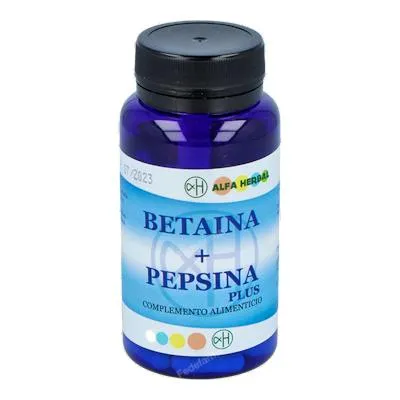 Betaina + pepsina 30 cápsulas, Alfa Herbal