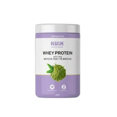 Whey protein con matcha, Kuik