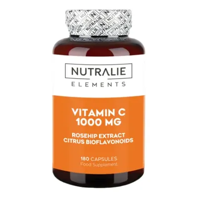 Vitamina C 1000 mg 180 cápsulas, Nutralie
