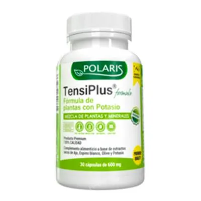 Tensiplus (ajo+espino blanco) 500 mg 30 cápsulas, Polaris