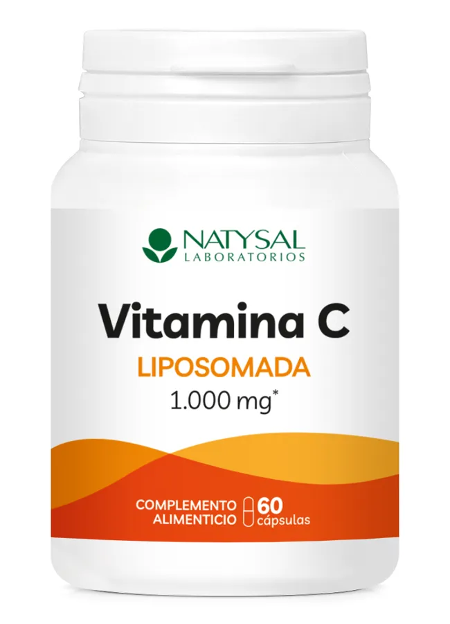 Vitamina C liposomada 60 cápsulas, Natysal