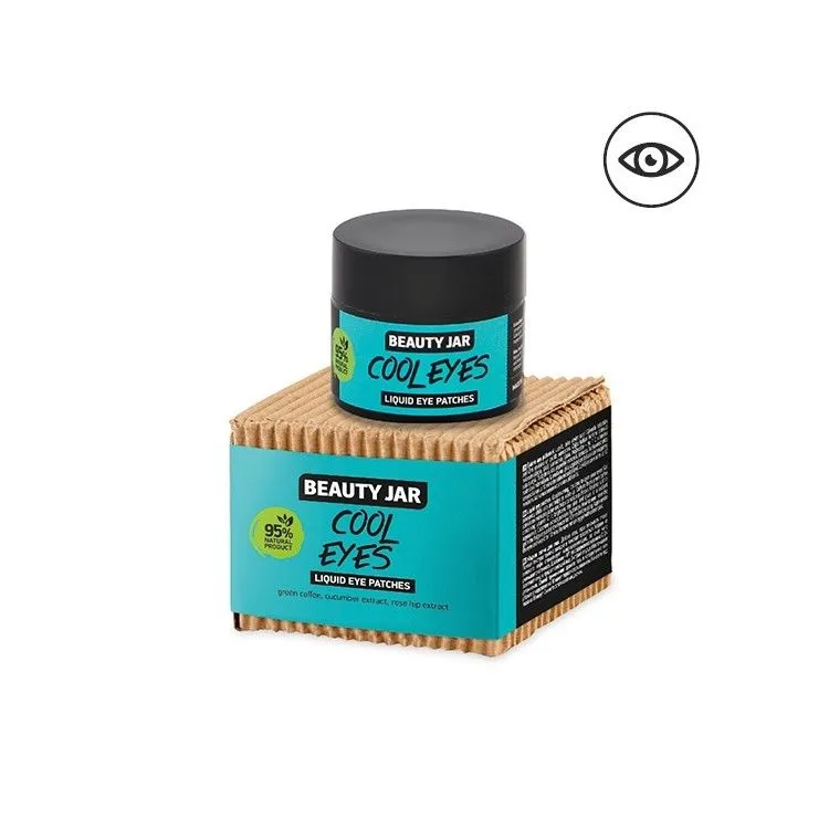 Gel contorno de olhos refrescante - Café Verde e Pepino, Beauty Jar