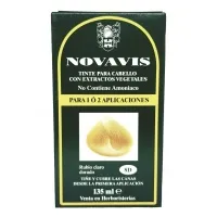 Tinte nova 8D rubio dorado claro, Novavis