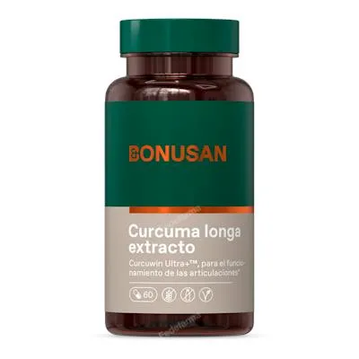 Cúrcuma longa extracto 60 cápsulas, Bonusan