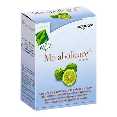 Metabolicare 60 cápsulas, Cien Por Cien Natural
