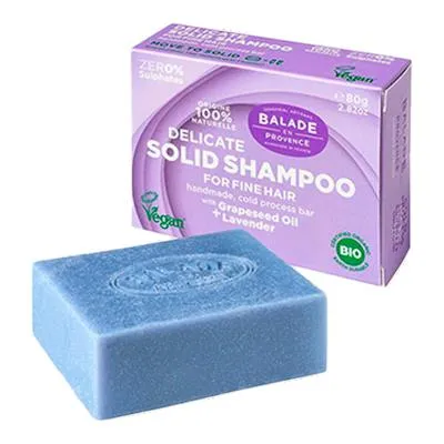 Champú solido lavanda cabello fino BIO 40 g, Balade En Provence