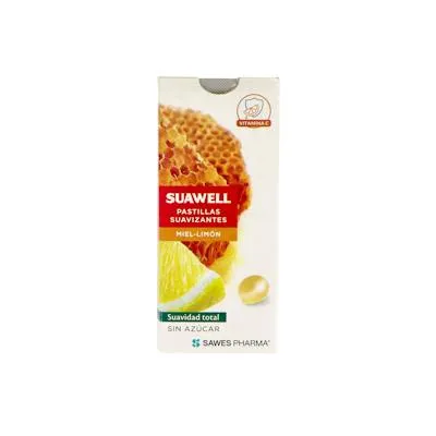 Caramelos balsam sin azúcar miel limón vit c 22 g, Sawes