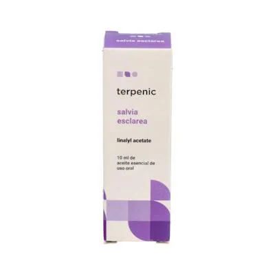 Aceite esencial de salvia sclarea romana 10 ml, Terpenic