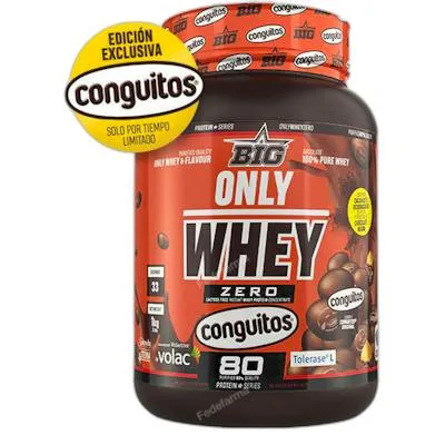 Only whey concentrado proteína conguitos dark 1 kg, Big