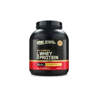 On 100%WHEY gold standard french vanilla 2040 g, Optimum Nutrition