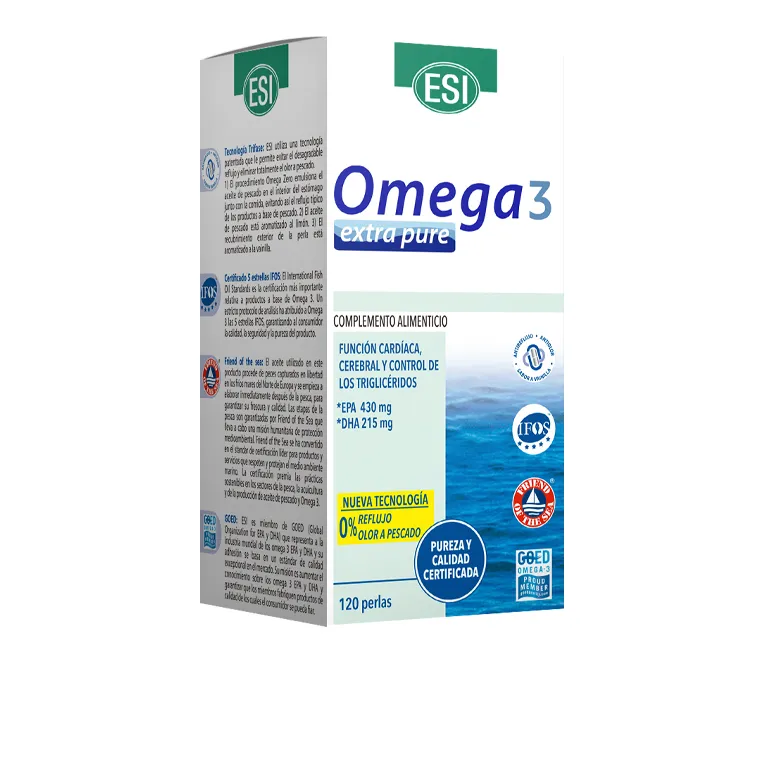 Omega 3 extra 120 perlas, Trepatdiet-esi