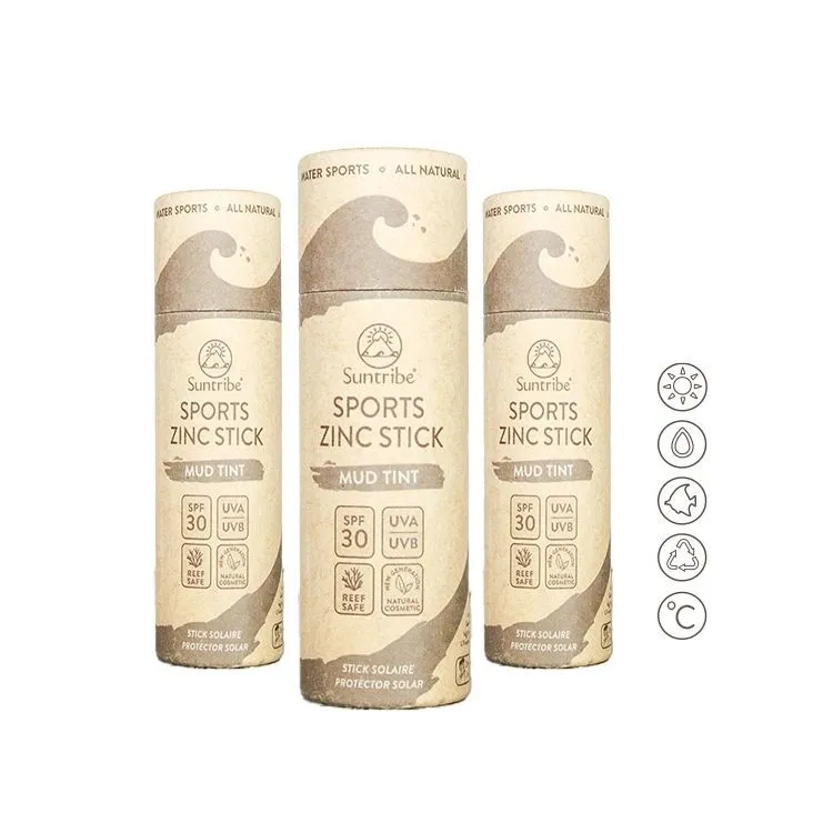 Protetor Solar SPF 30 em Stick Mud Tint 30 g, Suntribe