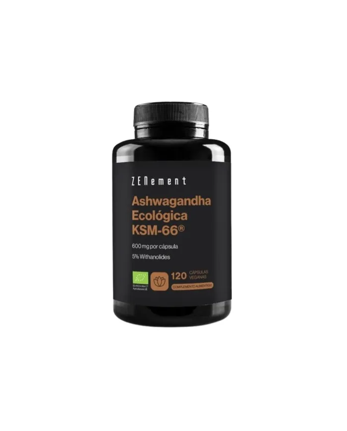 Ashwagandha KSM-66 120 cápsulas, Zenement